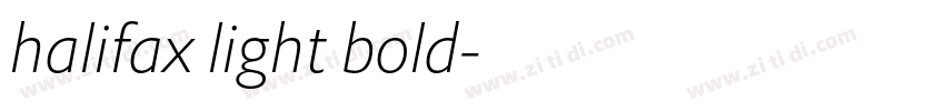 halifax light bold字体转换 halifax light bold字体转换